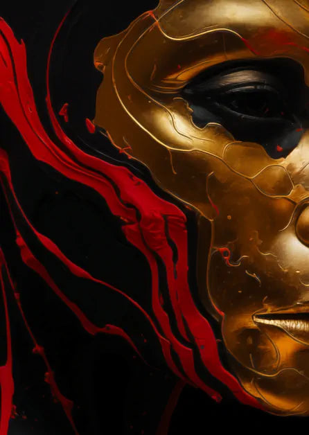 Gold mask - LIMITED EDITION  1 of 5